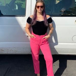 Bill Blass Barbie Pink Jeans